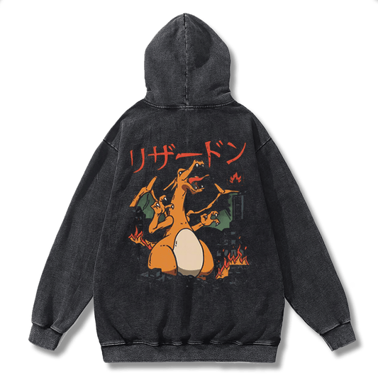 "Charizard Wrath" Vintage Hoodie