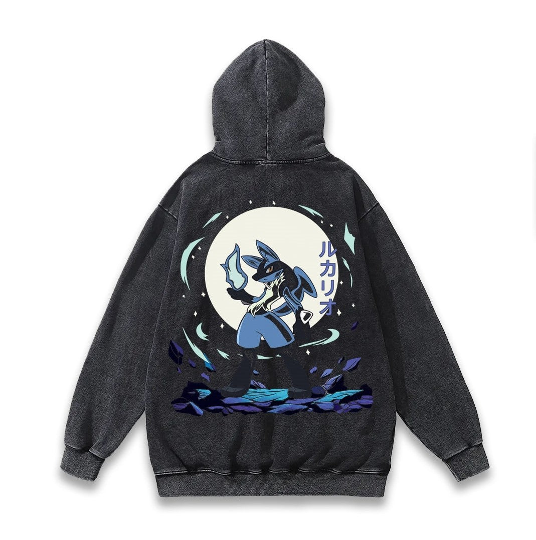 "Enchanted Lucario" Vintage Hoodie