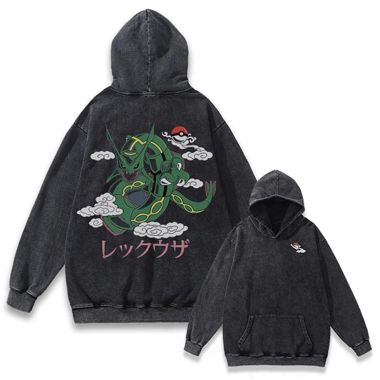 "Rayquaza Tempest" Vintage Hoodie