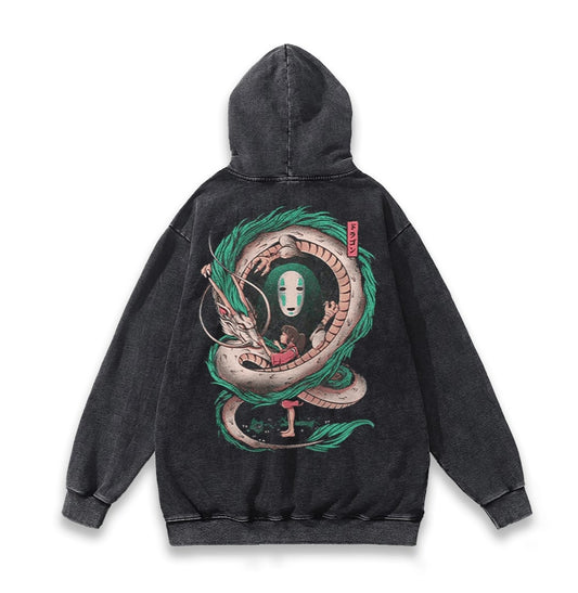 Spirited Away Vintage Hoodie