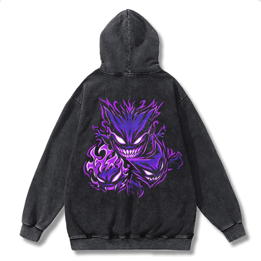 "Triple Threat Gengar Vintage Hoodie