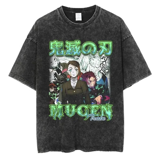 "Mugen Train Demon Slayer" Vintage Tee