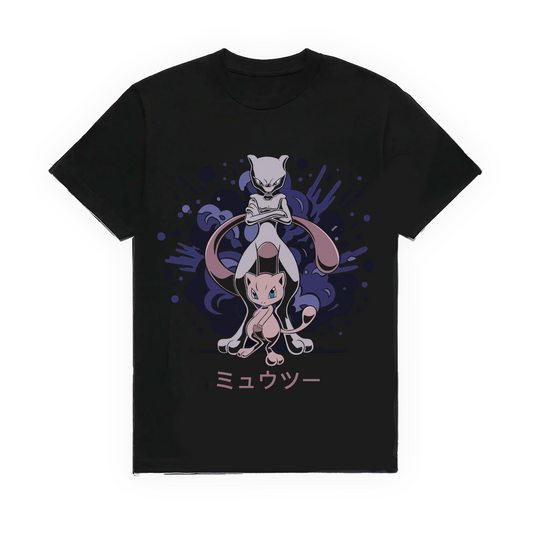 Mew & Mewtwo Shadowburst Tee