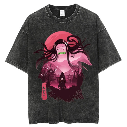 "Sakura Nezuko Blossom" Vintage Tee