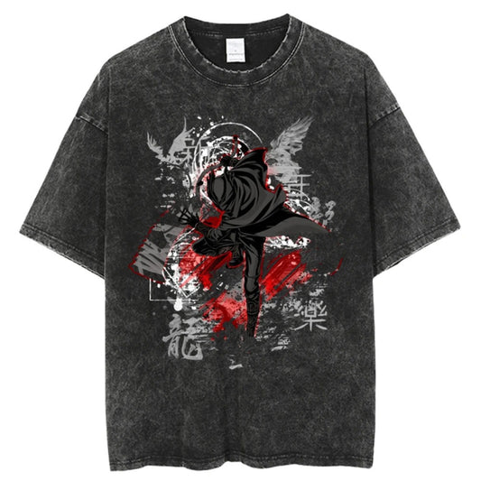 "Crimson Demon Slayer" Vintage Tee